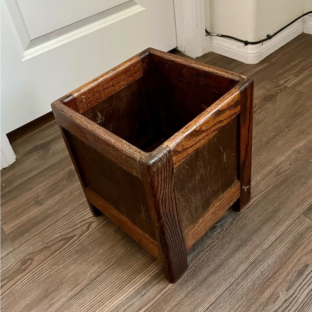 Wooden Square Planter Box